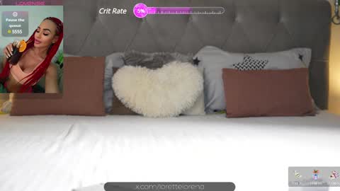 LoretteLorena online show from February 23, 8:11 pm