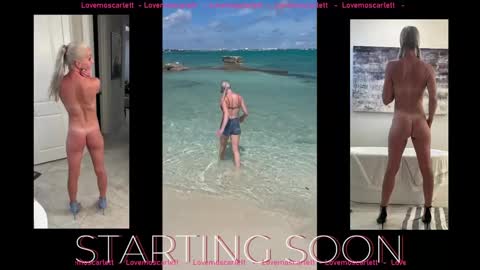 Snapshot of lovemoscarlett chatting on January 18, 4:42 pm Scarlett online show from January 18, 4:42 pm