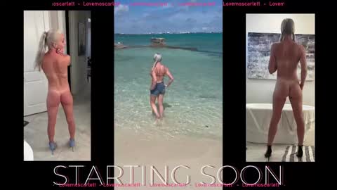 Snapshot of lovemoscarlett chatting on February 2, 1:30 pm Scarlett online show from February 2, 1:30 pm