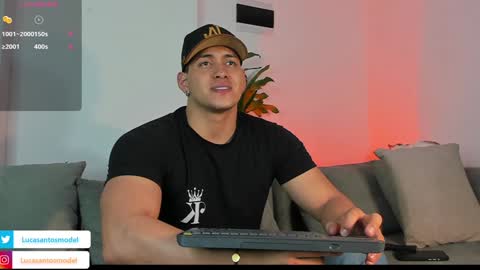 LUCA SANTOS online show from December 12, 3:10 am