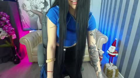 Snapshot of luckyrebel_ chatting on January 4, 6:41 am Monika online show from January 4, 6:41 am