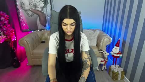 Snapshot of luckyrebel_ chatting on January 9, 6:27 am Monika online show from January 9, 6:27 am