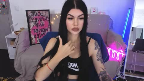 Snapshot of luckyrebel_ chatting on October 16, 8:48 am Monika online show from October 16, 8:48 am