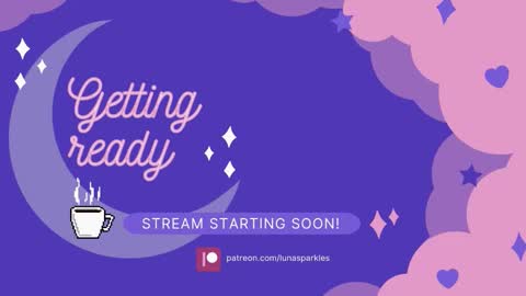 ..LunaSparkles. online show from January 19, 6:17 am