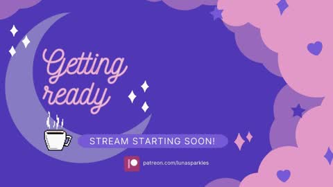 ..LunaSparkles. online show from April 20, 5:21 am