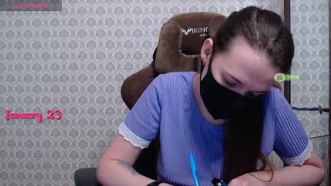 Snapshot of m00n8kiki chatting on January 23, 7:11 am Ksu online show from January 23, 7:11 am