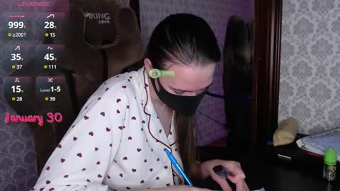 Snapshot of m00n8kiki chatting on January 30, 7:07 am Ksu online show from January 30, 7:07 am