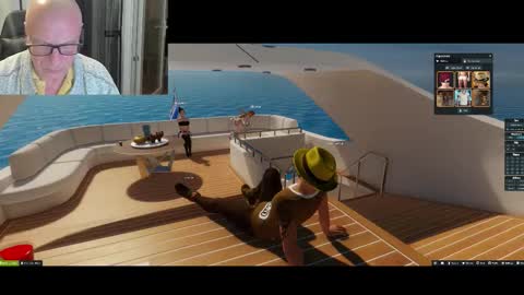 Snapshot of machinegun3dx chatting on October 14, 10:32 pm Andy online show from October 14, 10:32 pm