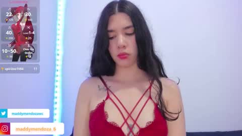 Snapshot of maddymendozaxx chatting on December 13, 8:47 pm Maddy online show from December 13, 8:47 pm