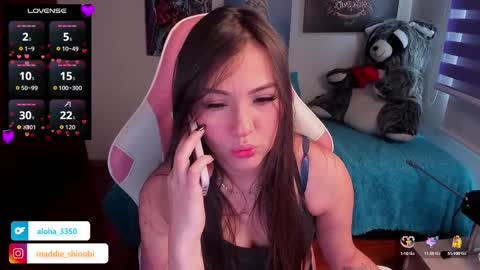 Snapshot of madeleine_shinobi chatting on October 6, 8:50 pm Emily Only Fans online show from October 6, 8:50 pm