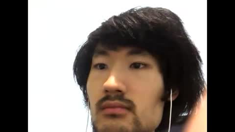 Snapshot of maishall chatting on February 2, 12:30 am David Sae Hymn Cho online show from February 2, 12:30 am