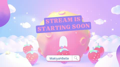 Snapshot of makiyahbelle2 chatting on January 1, 8:35 am MakiyahBelle online show from January 1, 8:35 am