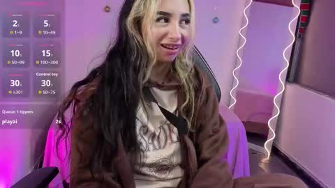 Malory  online show from January 5, 6:55 pm