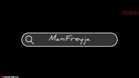 Snapshot of manifreyja chatting on March 5, 1:52 am Amelie online show from March 5, 1:52 am