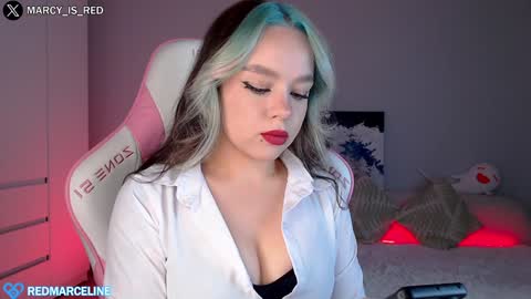 Snapshot of marceline_red chatting on January 28, 3:57 pm Lady Marceline online show from January 28, 3:57 pm