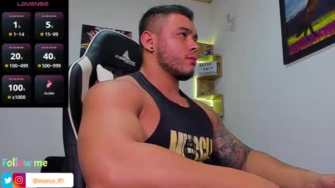 Snapshot of marco_diaz1 chatting on February 18, 7:30 pm Marco Diaz online show from February 18, 7:30 pm