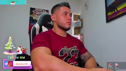 Snapshot of marco_diaz1 chatting on December 14, 2:06 am Marco Diaz online show from December 14, 2:06 am