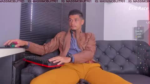 I am Massimo online show from March 17, 2:53 pm