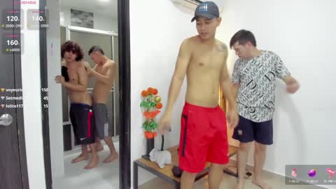 Team Cris Darwin- Fernando- Stiven- David online show from January 24, 2:51 pm