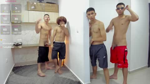 Team Cris Darwin- Fernando- Stiven- David online show from January 31, 2:39 pm