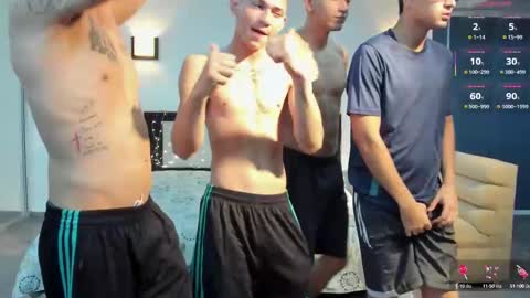 Team Cris Darwin- Fernando- Stiven- David online show from February 23, 5:50 pm