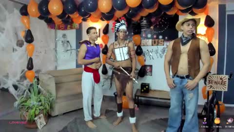 Team Cris Darwin- Fernando- Stiven- David online show from October 30, 11:33 am