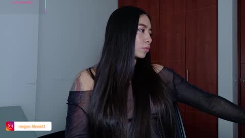 Snapshot of megan_bluee_ chatting on December 18, 4:35 pm Megan Bluee online show from December 18, 4:35 pm