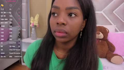 Snapshot of melany_ebonyy chatting on February 17, 11:23 am Melanie online show from February 17, 11:23 am