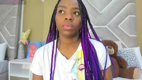 Snapshot of melany_ebonyy chatting on March 10, 11:21 am Melanie online show from March 10, 11:21 am