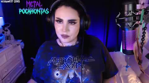 MetalPocahotass online show from October 20, 11:49 pm