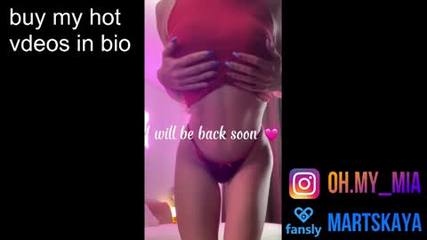 Mia Martskaya online show from December 7, 9:28 am