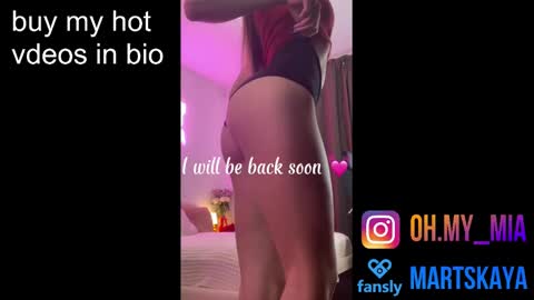 Mia Martskaya online show from December 9, 5:40 am