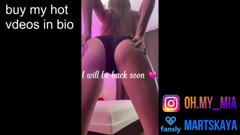 Mia Martskaya online show from September 11, 9:31 am