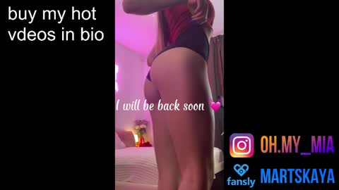 Mia Martskaya online show from September 20, 8:37 am