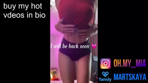 Mia Martskaya online show from September 25, 9:46 am