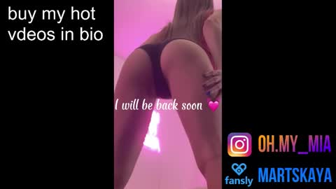 Mia Martskaya online show from September 29, 9:03 am