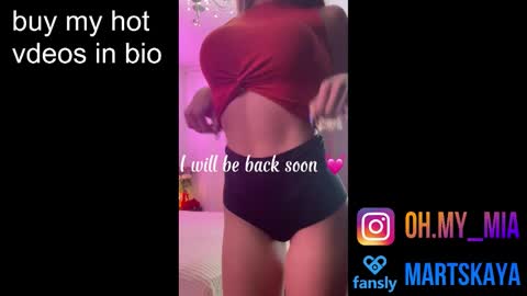 Mia Martskaya online show from October 5, 8:34 am