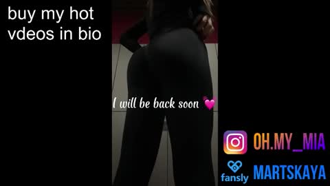 Mia Martskaya online show from October 6, 10:02 am