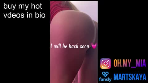 Mia Martskaya online show from October 9, 9:51 am