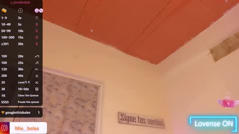 Snapshot of mia__bela chatting on November 8, 4:23 am Naii STREAMING SCHEDULE 500 - 1000 GMT-5 online show from November 8, 4:23 am