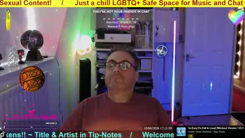 Professional Moderator  Mick Mickey online show from April 18, 4:11 pm