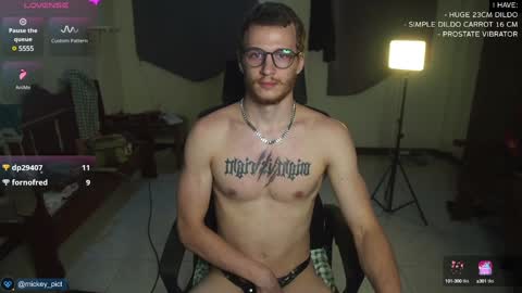 Snapshot of mickey_pict chatting on December 14, 3:04 pm Mickey online show from December 14, 3:04 pm