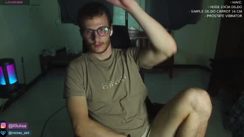 Snapshot of mickey_pict chatting on January 3, 12:19 pm Mickey online show from January 3, 12:19 pm