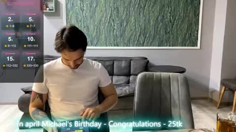 Miley and Michael online show from April 18, 7:07 pm