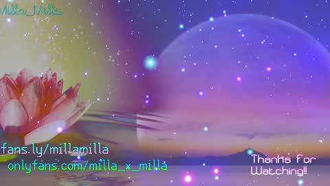 milla_milla online show from December 5, 12:44 pm