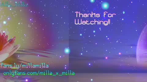 milla_milla online show from January 24, 6:14 am
