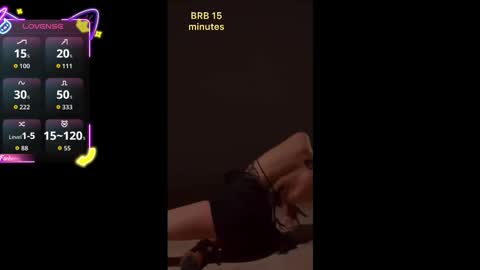 misskristel online show from September 11, 10:59 am