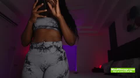 Miss K online show from December 22, 9:31 pm