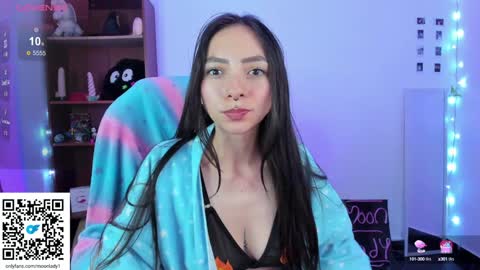 Snapshot of moonlady_ chatting on December 9, 2:56 am MOON online show from December 9, 2:56 am