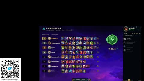 Snapshot of moonlady_ chatting on January 18, 2:14 am MOON online show from January 18, 2:14 am